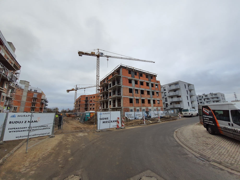 Okna Martom Aluplast 7000 - Poznań ulica Dymka przy Lidlu