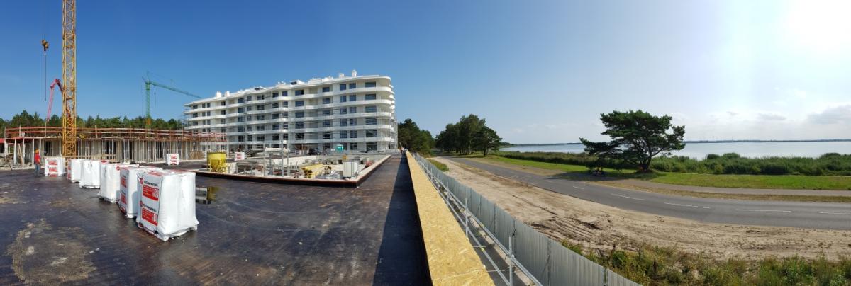 Okna Martom w ośrodku Pearl w Rogowie