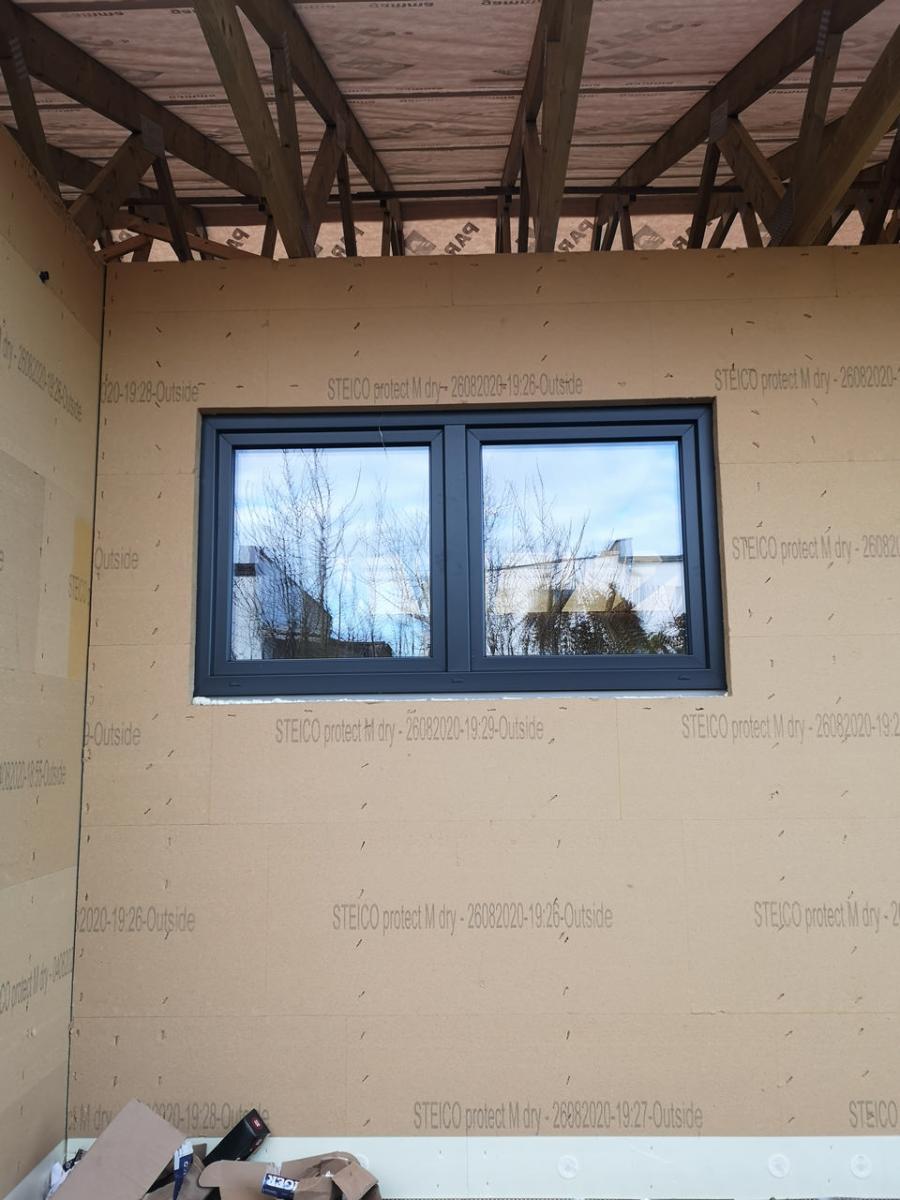 Okna PVC do domów drewnianych